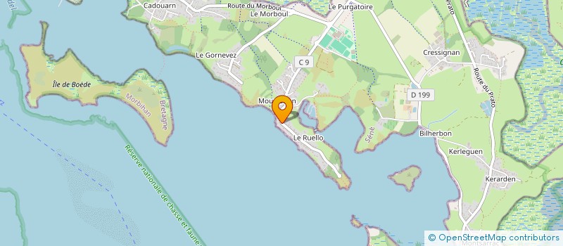 localisation de l'entreprise DBLB à SENE