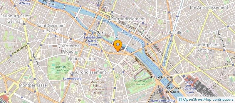 localisation de l'entreprise DBLB PARTNERS à PARIS
