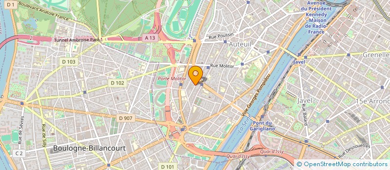 localisation de l'entreprise DBLINVEST  PARIS