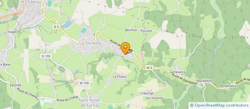 localisation de l'entreprise DBM  LURIECQ