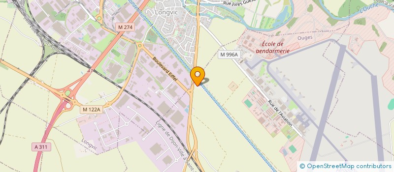 localisation de l'entreprise DBM AUTO 21  OUGES