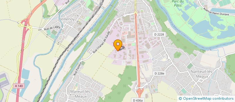 localisation de l'entreprise DBM MAREUIL AUTO à MAREUIL-LES-MEAUX