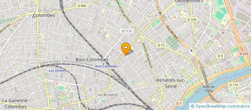 localisation de l'entreprise DBM TECHNOLOGIE à ASNIERES-SUR-SEINE