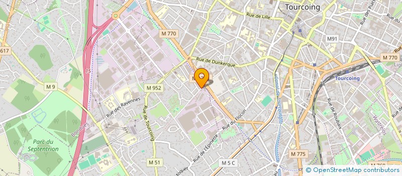 localisation de l'entreprise DBMA à MOUVAUX