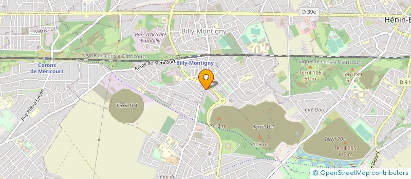 localisation de l'entreprise DBMC  ACHEVILLE