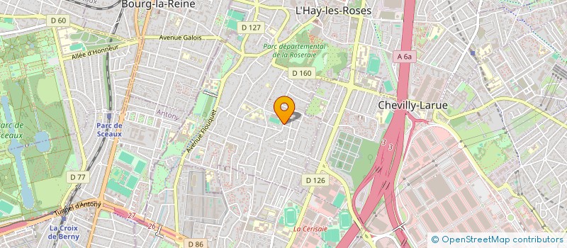 localisation de l'entreprise DBMI NETWORK  L'HAY-LES-ROSES