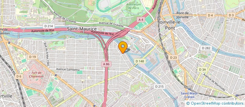 localisation de l'entreprise DBML à MAISONS-ALFORT