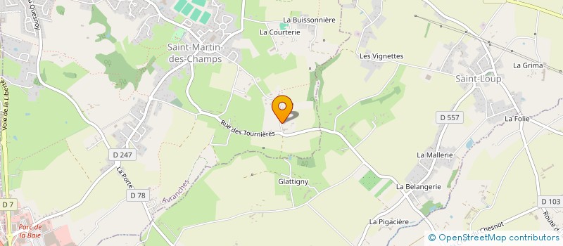 localisation de l'entreprise DBMP  AVRANCHES