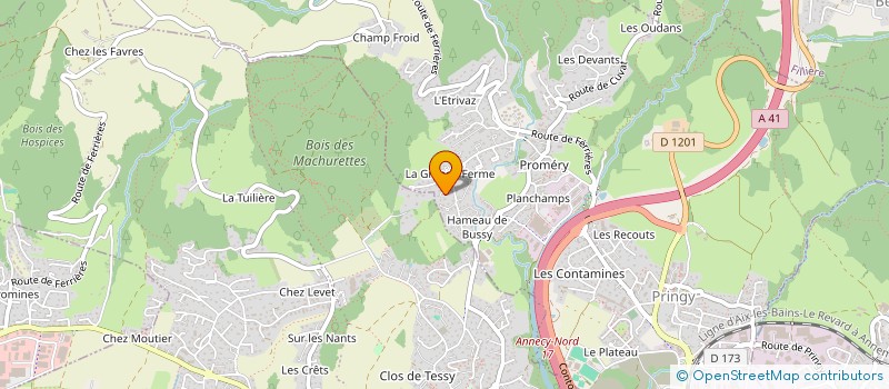 localisation de l'entreprise DBN-DEVBYNOON à ANNECY