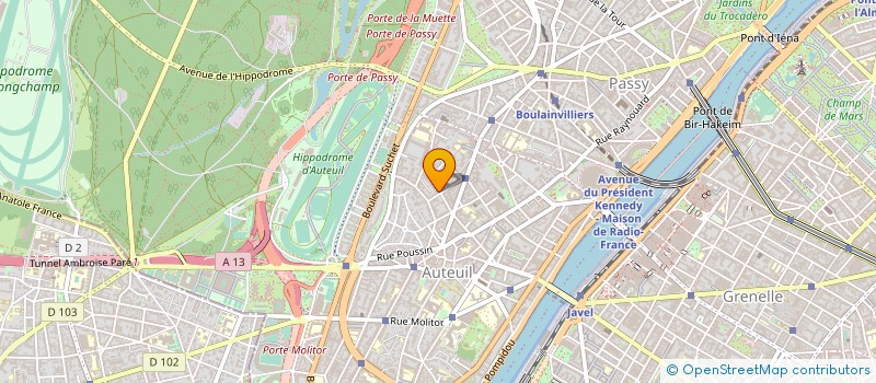 localisation de l'entreprise DBO CREATION  PARIS