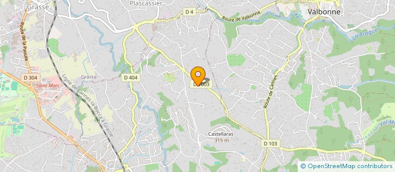 localisation de l'entreprise DBOAX SOLUTIONS  MOUANS-SARTOUX