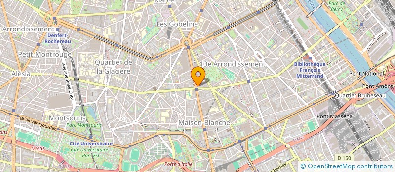 localisation de l'entreprise DBOBJECTS  PARIS