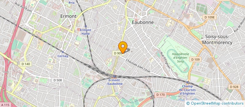 localisation de l'entreprise DBPACK à EAUBONNE