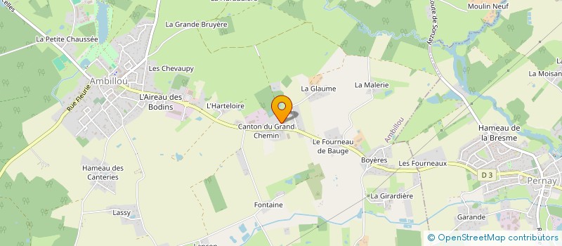 localisation de l'entreprise DBR ELEC  AMBILLOU