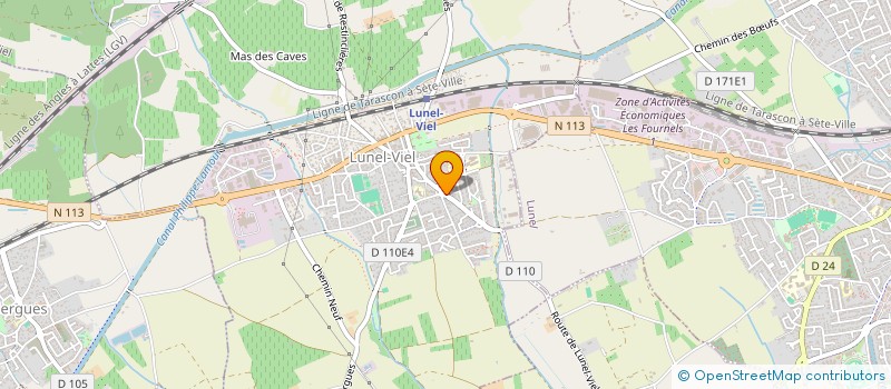 localisation de l'entreprise DBR SERVICES  LUNEL-VIEL