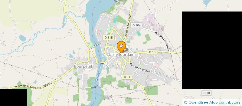 localisation de l'entreprise DBRC  L'ISLE-JOURDAIN