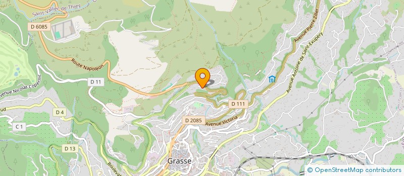 localisation de l'entreprise DBS à GRASSE