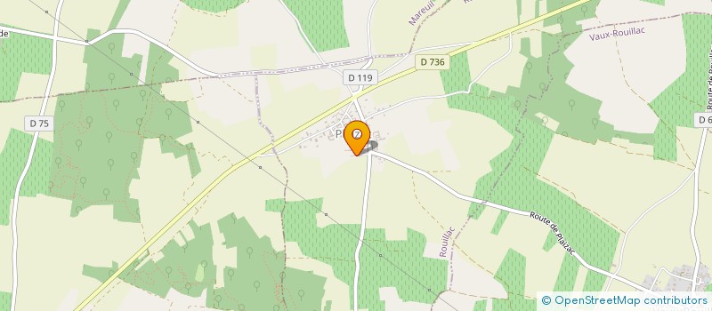 localisation de l'entreprise DBS à ROUILLAC