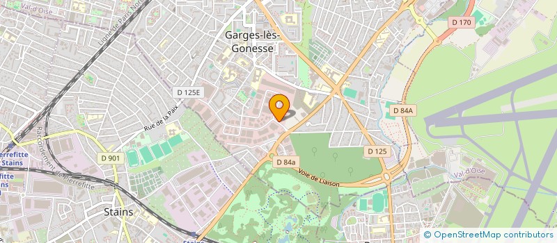 localisation de l'entreprise DBS  GARGES-LES-GONESSE