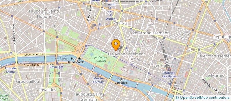 localisation de l'entreprise DBS COMPANY à PARIS