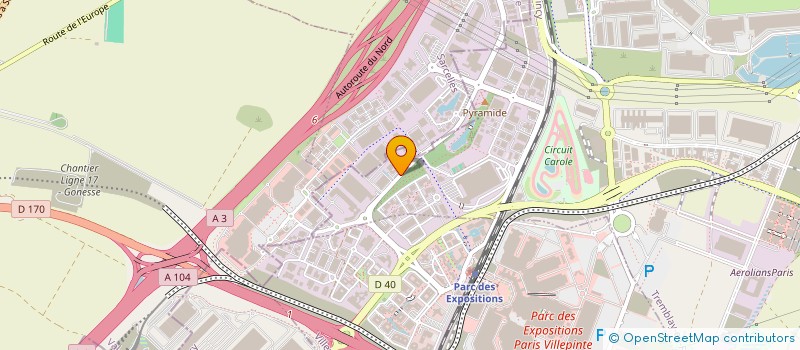 localisation de l'entreprise DBS CONSEIL  PARIS