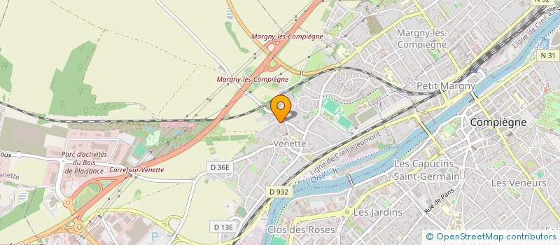 localisation de l'entreprise DBS FIGHTING  VENETTE