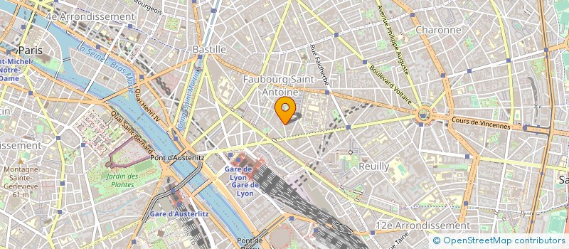 localisation de l'entreprise DBS GESTION INFO  PARIS