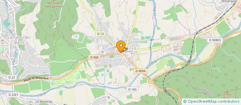 localisation de l'entreprise DBS HEREPIAN  HEREPIAN