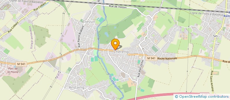 localisation de l'entreprise DBSC  CHERENG