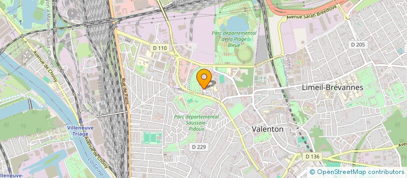localisation de l'entreprise DBST NUMBER ONE à VALENTON