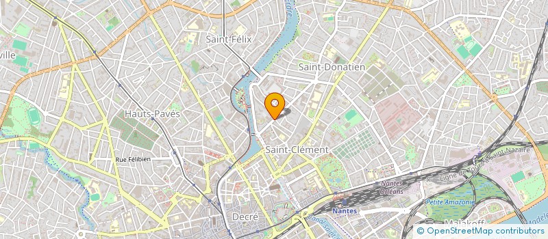 localisation de l'entreprise DBSTUDIO à NANTES