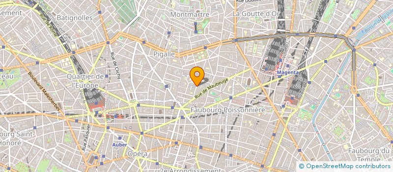 localisation de l'entreprise DBT PROD  PARIS