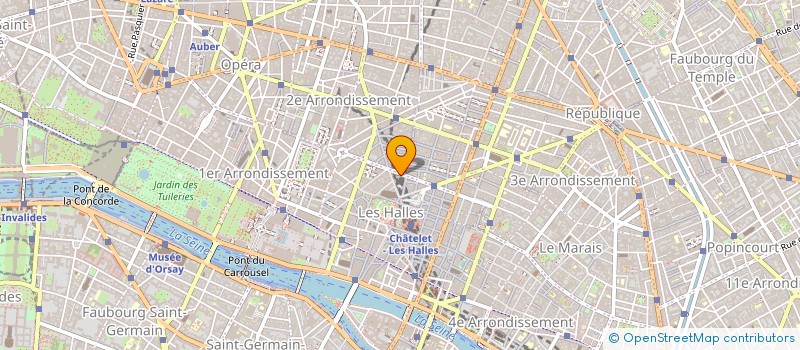 localisation de l'entreprise DBV ORGANISATION à PARIS