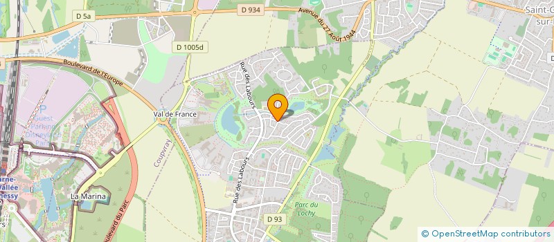 localisation de l'entreprise DBWH  MAGNY-LE-HONGRE