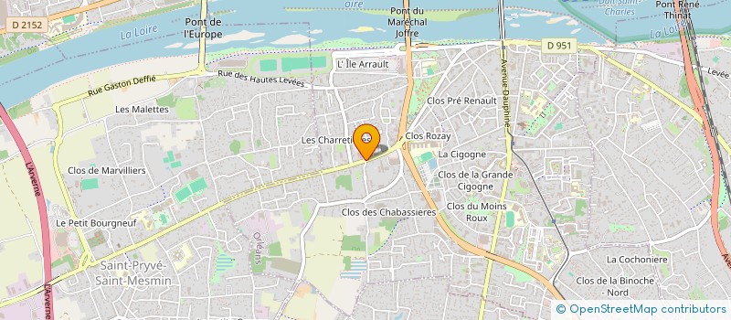localisation de l'entreprise DBX  ORLEANS
