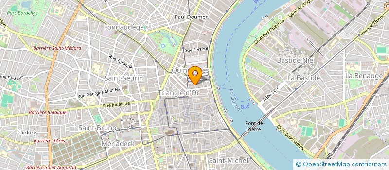 localisation de l'entreprise DBXCOM à BORDEAUX