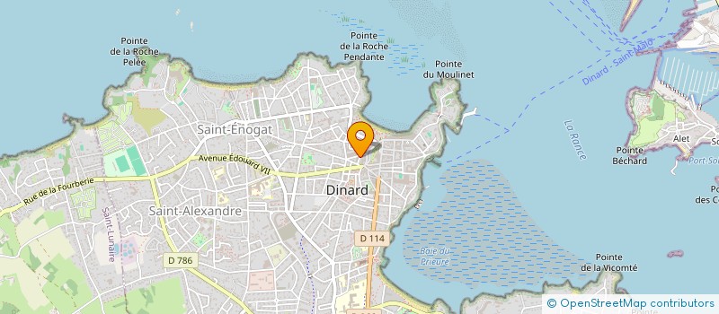 localisation de l'entreprise DBZ à DINARD