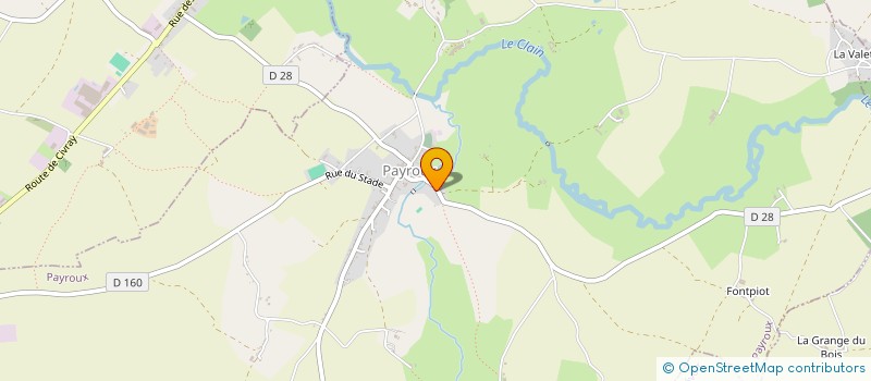 localisation de l'entreprise DC 1840  USSON-DU-POITOU