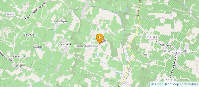 localisation de l'entreprise DC  SAINTE-COLOMBE