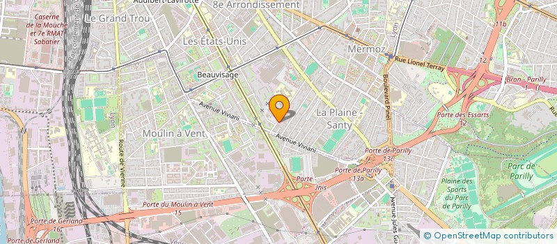 localisation de l'entreprise DC  LYON