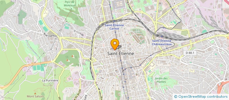 localisation de l'entreprise DC  SAINT-ETIENNE