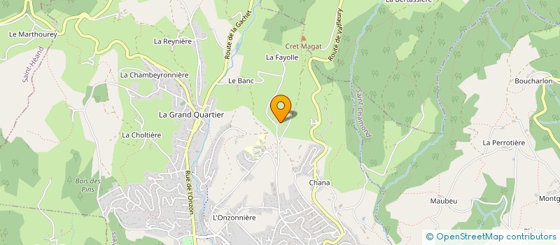 localisation de l'entreprise DC  SORBIERS