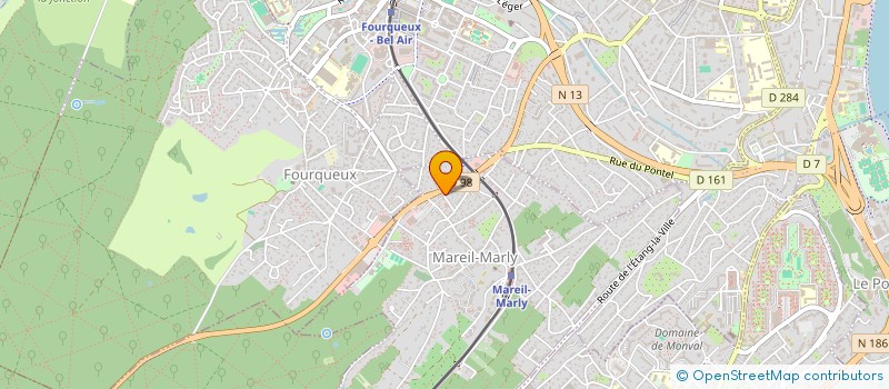 localisation de l'entreprise DC BAT à MAREIL-MARLY