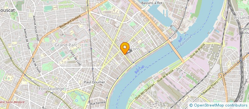 localisation de l'entreprise DC BAT  BORDEAUX