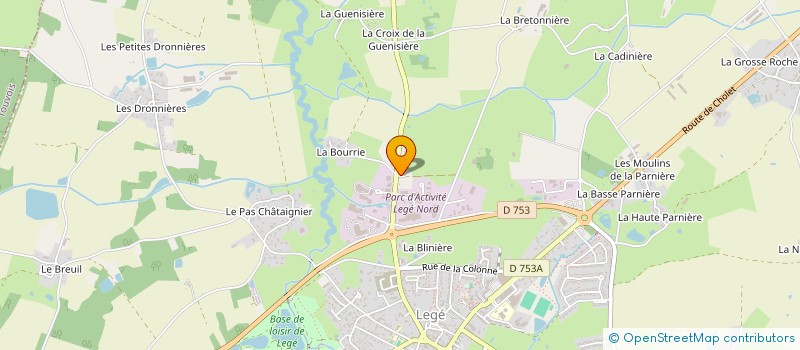 localisation de l'entreprise DC-BD EVENT  LEGE