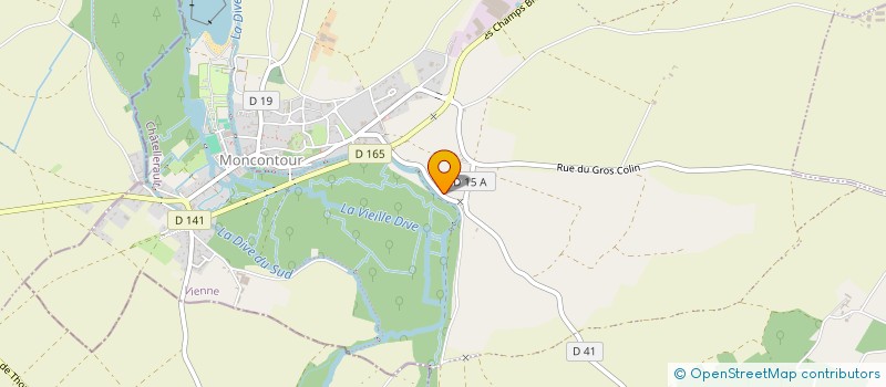 localisation de l'entreprise DC BLANCHARD  MONCONTOUR