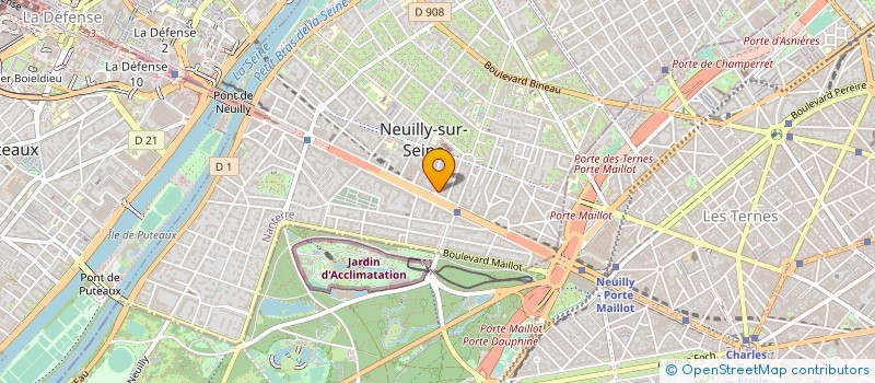 localisation de l'entreprise DC & BON'S à NEUILLY-SUR-SEINE