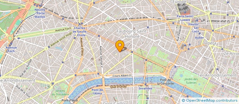 localisation de l'entreprise DC & BV  PARIS