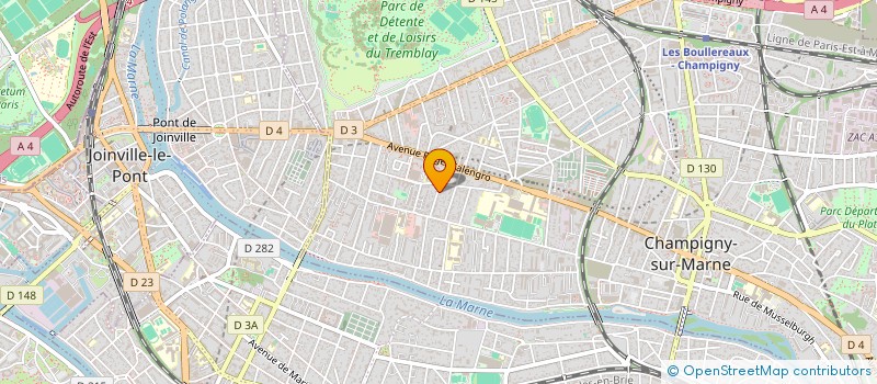 localisation de l'entreprise DC CAPITAL à ROUVRES