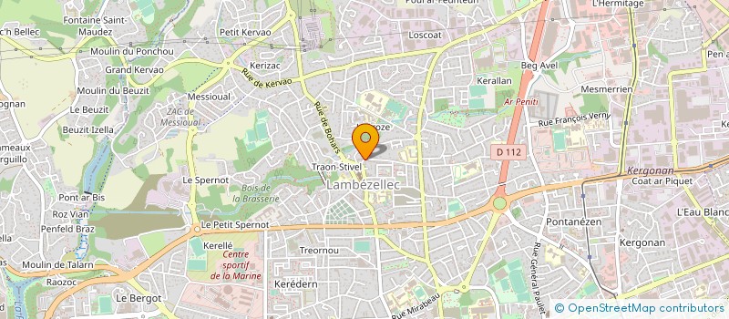 localisation de l'entreprise DC CARRELAGE à BREST